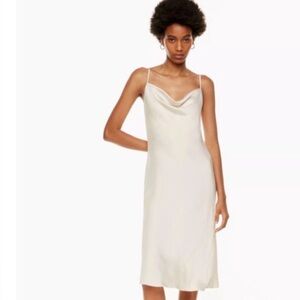 Cream Slip Dress